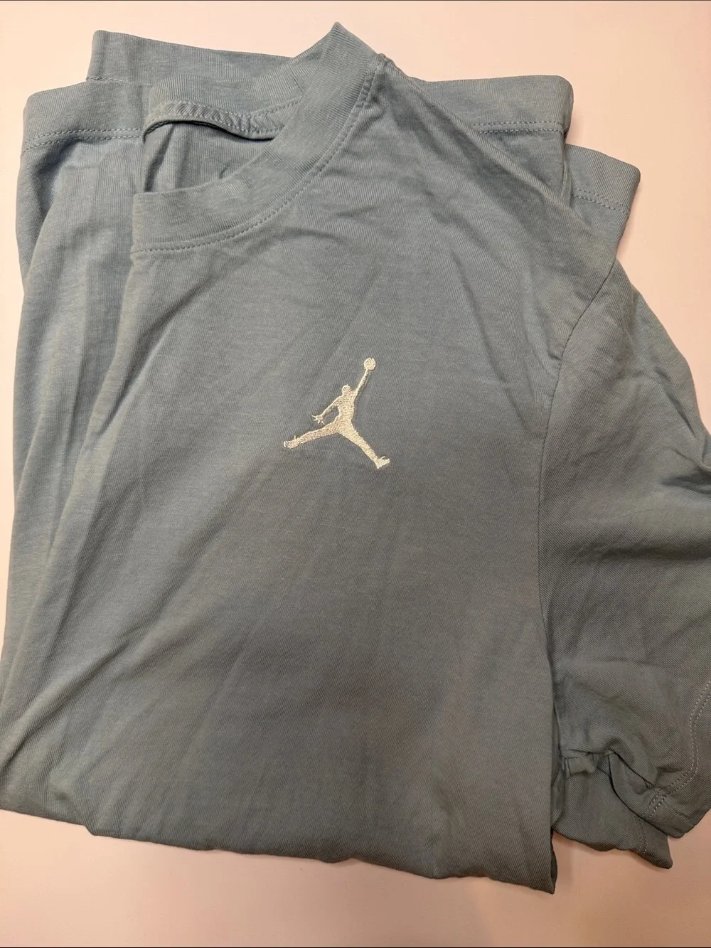 Nike Mens JORDAN JUMPMAN T-shirt light blue (like new!)